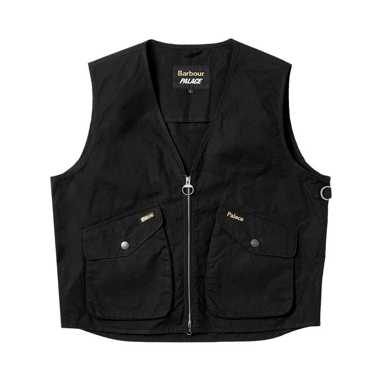 Barbour x Palace Fly Fishin Vest "Black"