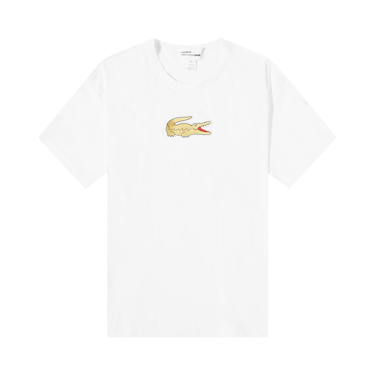 Comme des Garçons SHIRT x Lacoste Big Patch Tee "White"