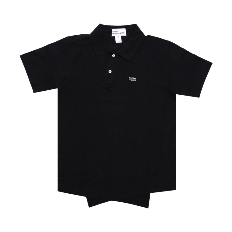 Comme des Garçons SHIRT x Lacoste Short-Sleeve Polo Shirt "Black"