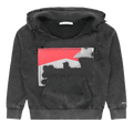 1017 ALYX 9SM Destroyed Mark Flood Box Hoodie "Black"