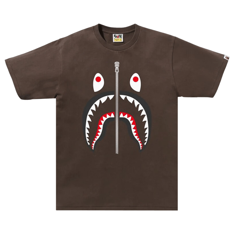 BAPE Shark Tee "Brown"