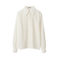Miu Miu Crepe De Chine Shirt "Ivory"