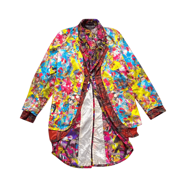 Vintage Comme des Garçons Homme Plus Triple Layer Long Blazer "Multicolor"