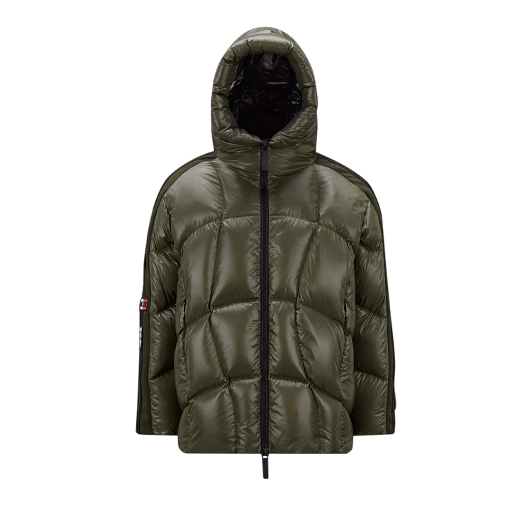 Moncler x adidas Beiser Short Down Jacket "Dark Green"