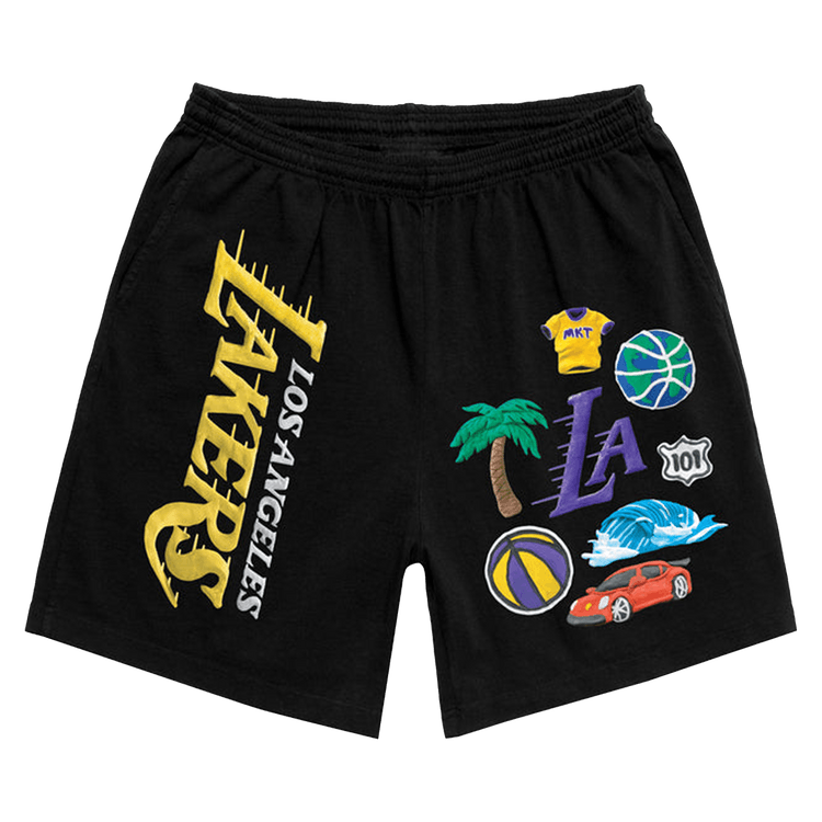 Market x NBA Lakers Sweatshorts "Black"