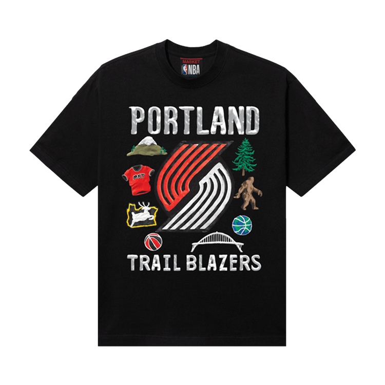 Market x NBA Trail Blazers T-Shirt "Black"