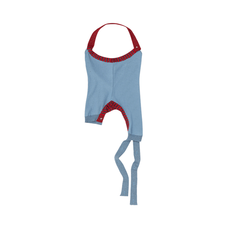 Kiko Kostadinov Arova Sleeveless Knit Top "Sapphire"