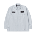 Neighborhood Stripe Work Shirt "Green"