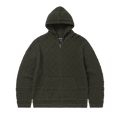 thisisneverthat Cable Knit Zip Hoodie "Olive"