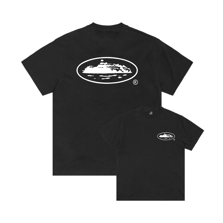 Corteiz OG Island Logo Tee *New Blank* "Black"