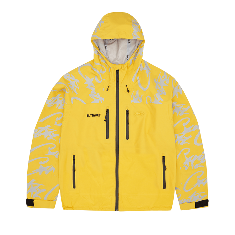 Corteiz Elitework* Waterproof Shell Jacket "Yella"