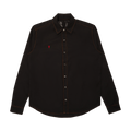 Vlone Long-Sleeve Button Up "Black/Red"
