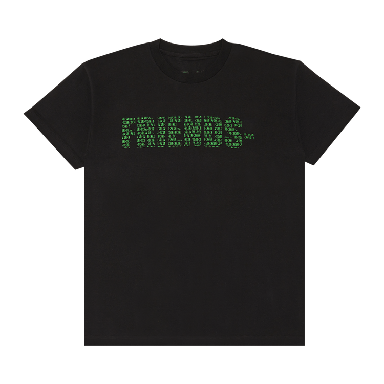 Vlone Friends Matrix Tee "Black/Green"