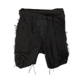 Saint Laurent Laced Panel Shorts "Black"