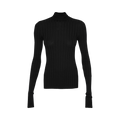 Givenchy Rolled Neck Long-Sleeve Sweater "Black"
