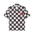 Rhude Checkered Shirt "Ivory/Black/Red"