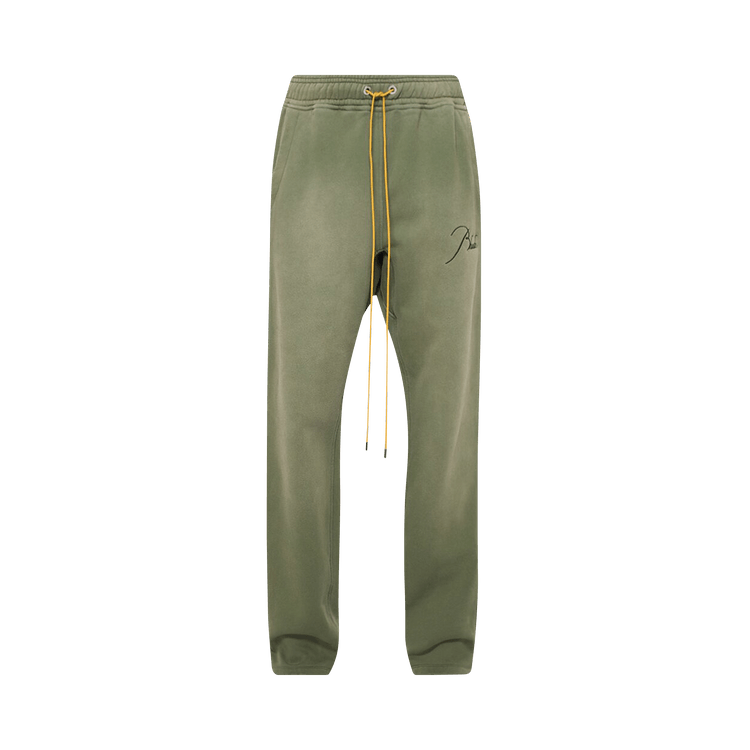 Rhude Drawstring Jogger Sweatpants "Sundry Olive"