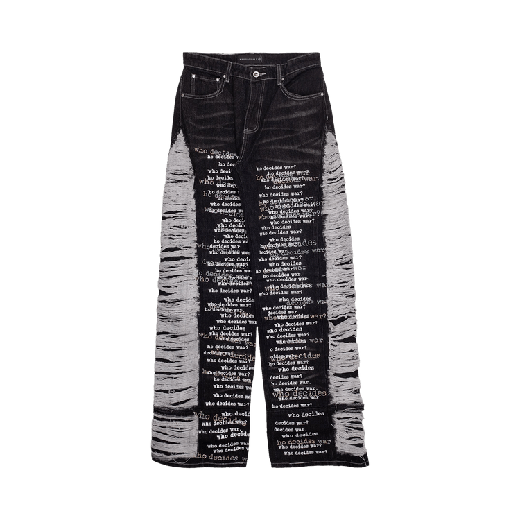 Who Decides War Ultra Flare Denim "Coal"