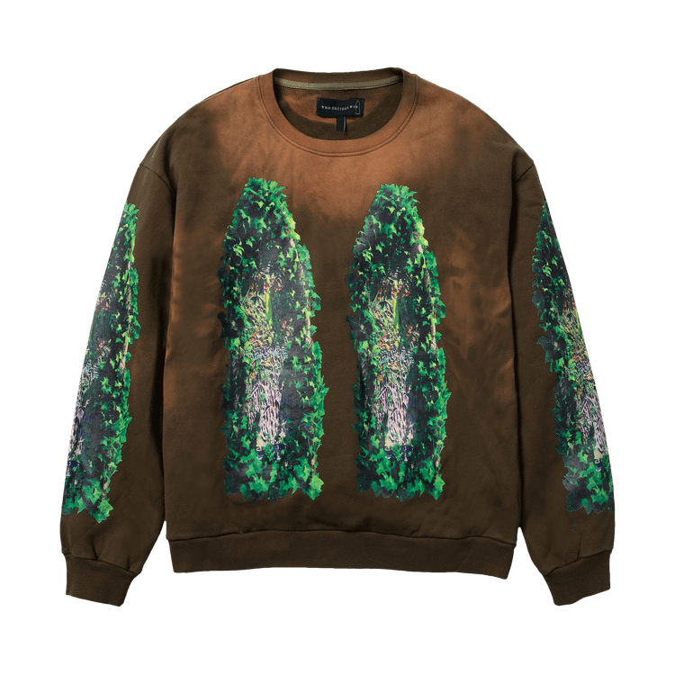 Who Decides War Garden Glass Crewneck "Sage"