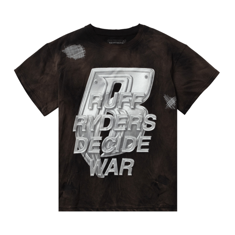 Who Decides War Ruff Ryders T-Shirt "Vintage Black"