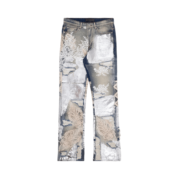 Who Decides War Metal Lace Denim "Sky"