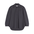 Lanvin Twisted Cocoon Overshirt "Steel"