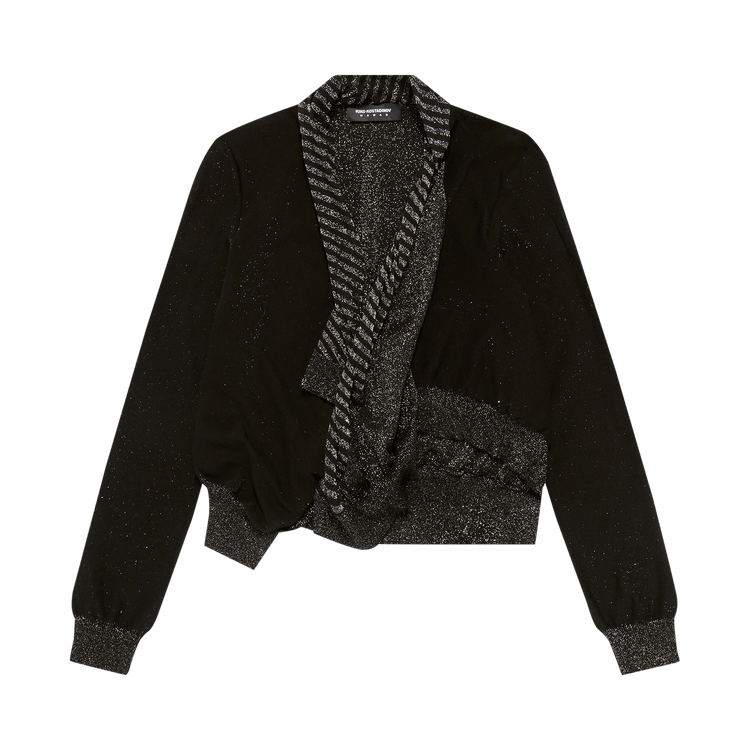 Kiko Kostadinov Arova Knit Cardigan "Black Beauty"