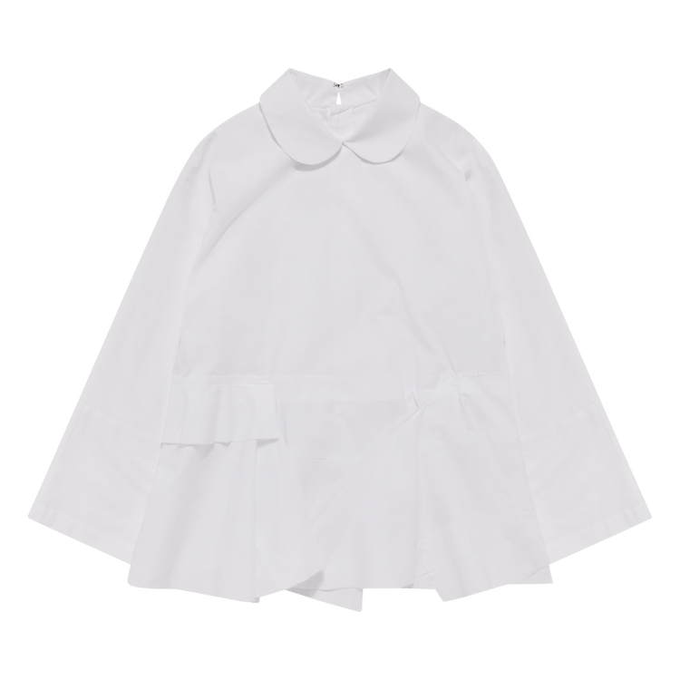Tao Comme des Garçons Tiered Blouse "White"