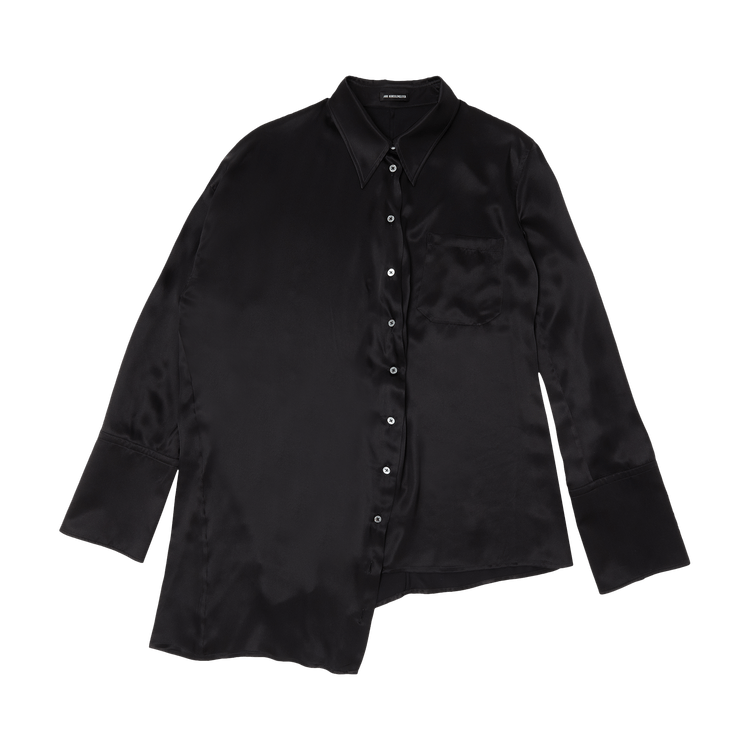 Ann Demeulemeester Jotie Dropped Shoulder Stain Washe Shirt "Black"