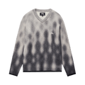 Stussy Gradient Dot Brushed Sweater "Grey"