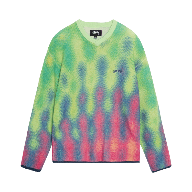 Stussy Gradient Dot Brushed Sweater "Multicolor"