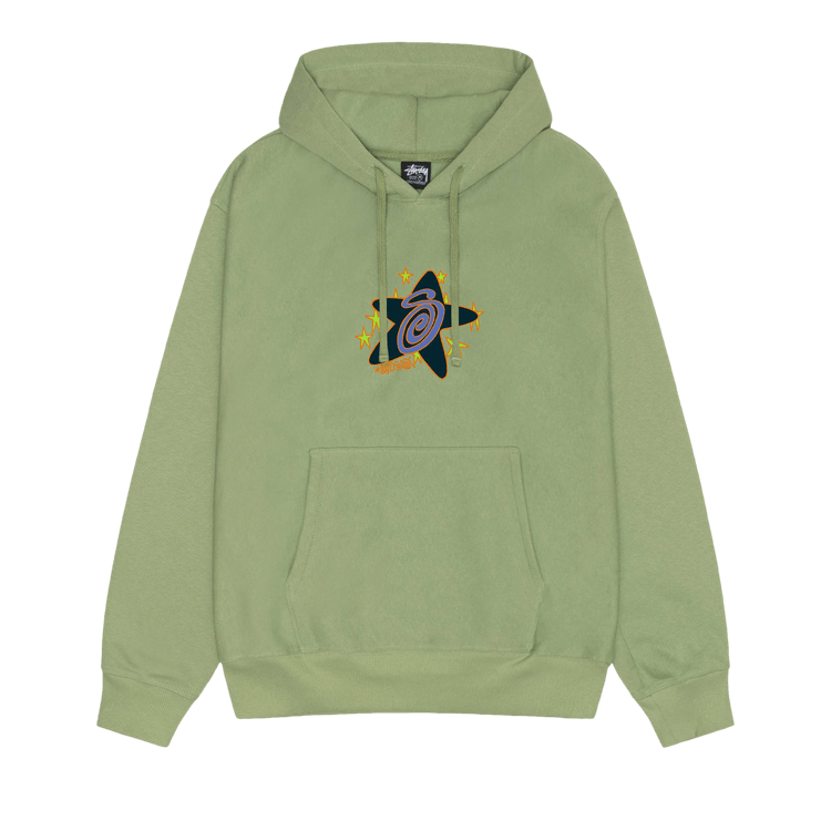 Stussy Galaxy Hoodie "Moss"