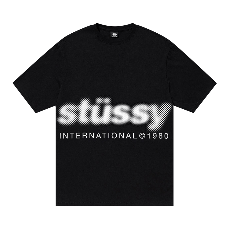 Stussy Blur Tee "Black"