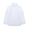 Comme des Garçons SHIRT Zip Off Sleeve Shirt "White"