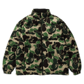BAPE ABC Camo Reversible Down Jacket "Green"