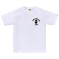 BAPE ABC Camo Crazy College ATS Tee "White"