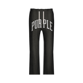 PURPLE BRAND Heavyweight Fleece Flared Pants "Black"