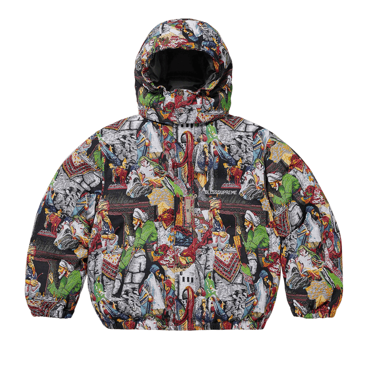 Supreme x Bless Tapestry Down Puffer Jacket "Multicolor"