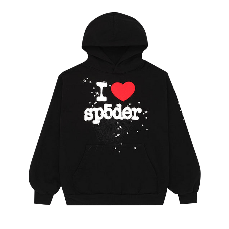 Sp5der Souvenir Hoodie "Black"