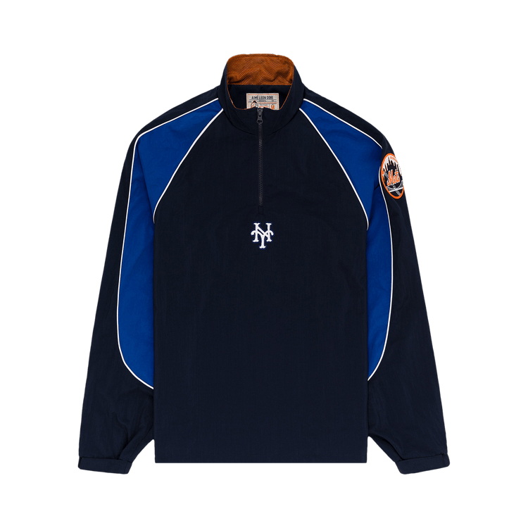 Aimé Leon Dore x New York Mets Nylon Pullover "Navy"