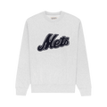 Aimé Leon Dore x New York Mets Chainstitch Crewneck Sweatshirt "Silver Mix"