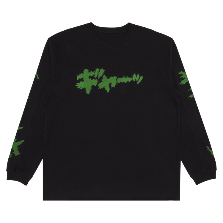 GOAT Exclusive Kazuo Umezu God’s Left Hand, Devil’s Right Hand Long-Sleeve Black/Green