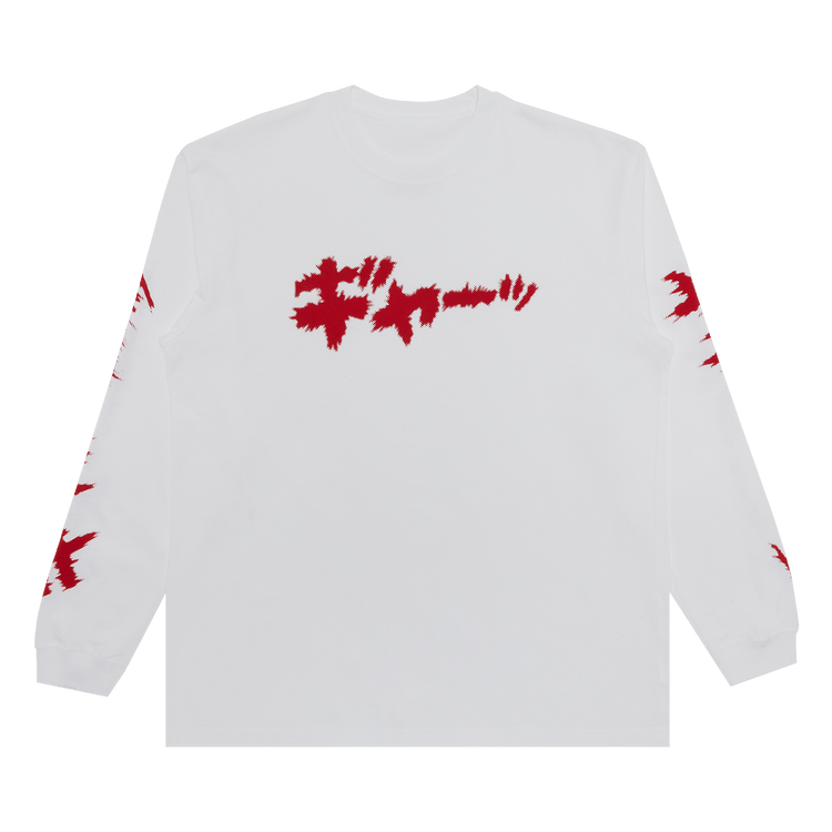 GOAT Exclusive Kazuo Umezu God’s Left Hand, Devil’s Right Hand Long-Sleeve White/Red
