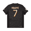 Paris Saint-Germain x Jordan Third Match Mbappé Ligue 1 Print Jersey + Badges "Black"