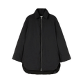 Jil Sander Oversized Down Shirt "Black"