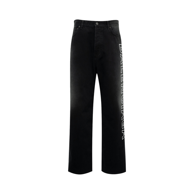 Balenciaga Baggy Pants "Sunbleached Black"