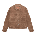 Levi"s x Stussy Dyed Jacquard Trucker Jacket "Brown'