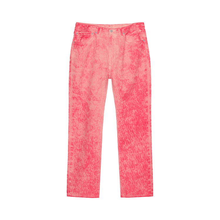 Levi"s x Stussy Dyed Jacquard Jean "Pink'