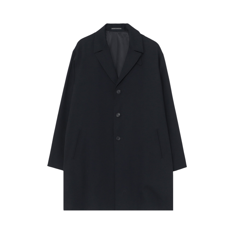 Yohji Yamamoto Pour Homme Tab Attached Shirt Jacket "Black"