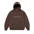 Supreme Shop Small Box Hooded Sweatshirt - Chicago "Dark Brown"